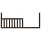 Eastern Shore Bello Convertible Crib Toddler Rail in Cocoa, , large