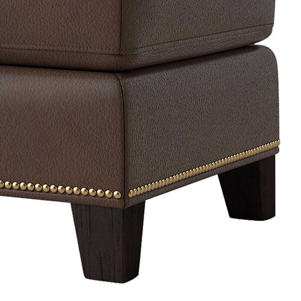 Bassett Pierce Ottoman in Saddle, , large