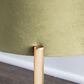 Lumisource Chloe Storage Bench in Green/Gold, , large