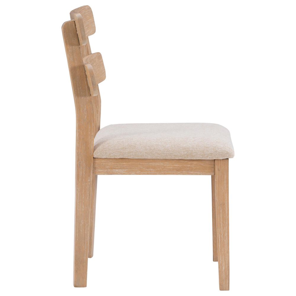 Linon Home Decor Drury Side Chair in Natural, , large