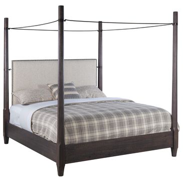 Hooker Furniture Big Sky King Canopy Bed in Charred Timber, , large