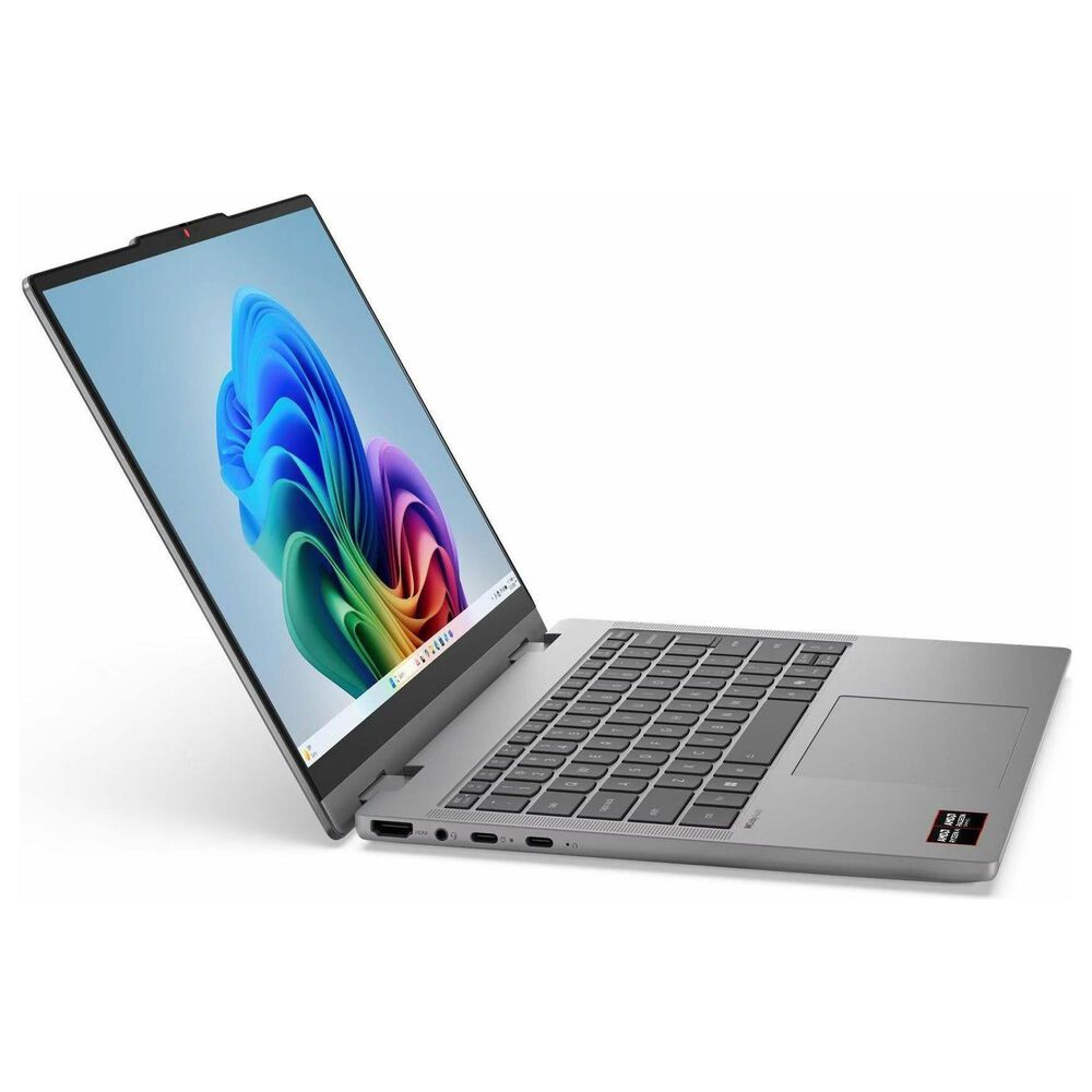 Lenovo IdeaPad 5 15.3" Touch-Screen Copilot+ PC 2-in-1 Laptop | AMD Ryzen AI 5 - 16GB RAM - AMD Radeon 840M Graphics - 512GB SSD in Luna Gray, , large