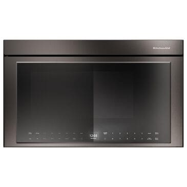 KitchenAid 1.1 Cu. Ft. Multifunction Over-the-Range Microwave Oven Flush Built-In Design in Black Ore, , large