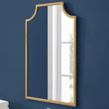 Crosley Furniture Aimee Wall Mirror in Gold, , large