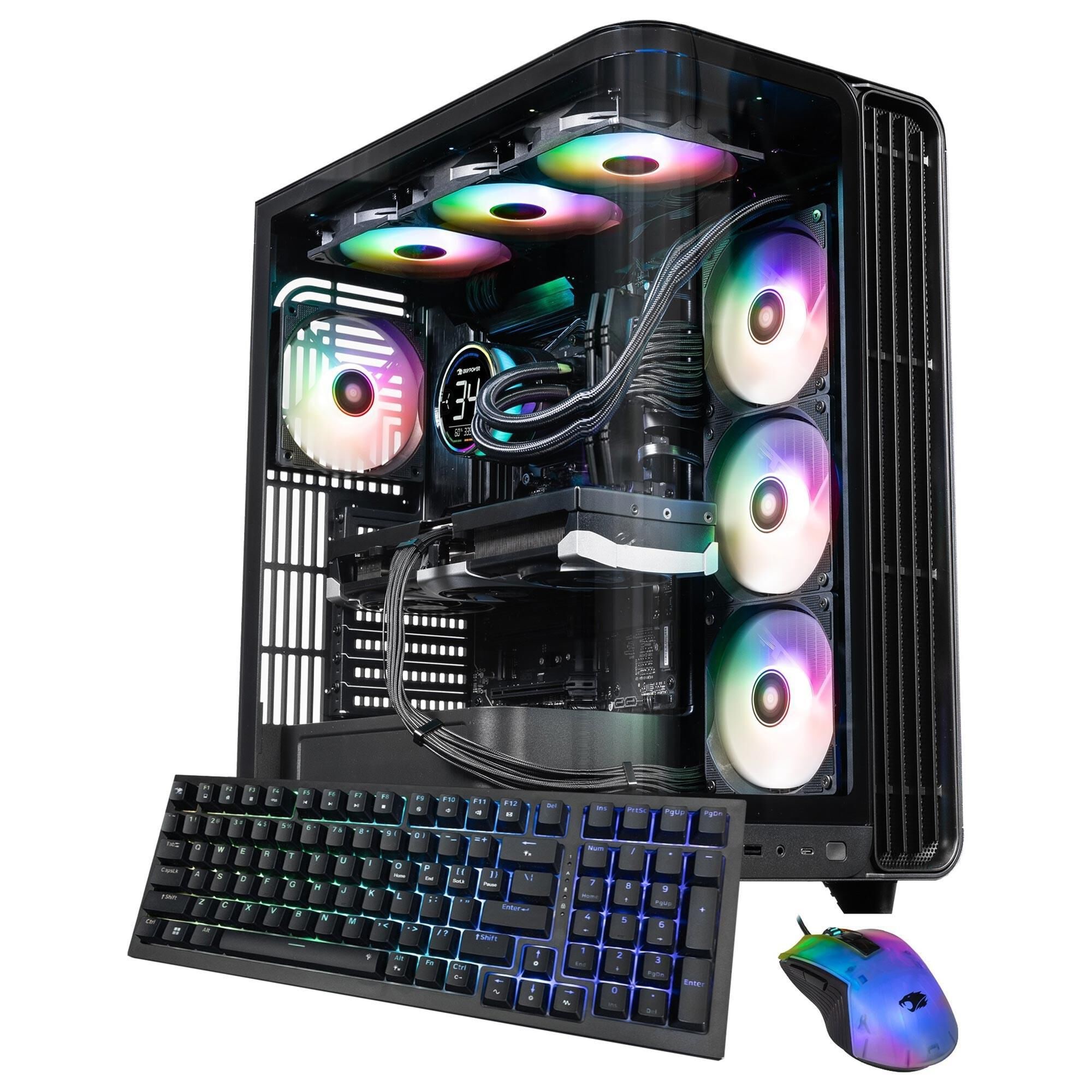 iBUYPOWER Trace Gaming Desktop PC | AMD Ryzen 7 9800X3D - 32GB RAM