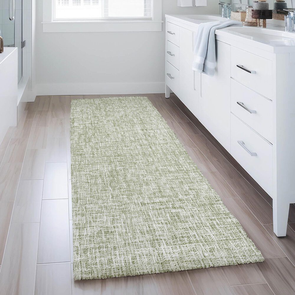 Dalyn Rug Company Voyage VY1 Celery 2'3" x 7'6" Runner, , large