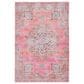 Safavieh Serapi 8" x 10" Pink and Beige Area Rug, , large