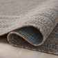 Amber Lewis x Loloi Topanga 3"11" x 5"11" Natural and Teal Indoor/Outdoor Area Rug, , large