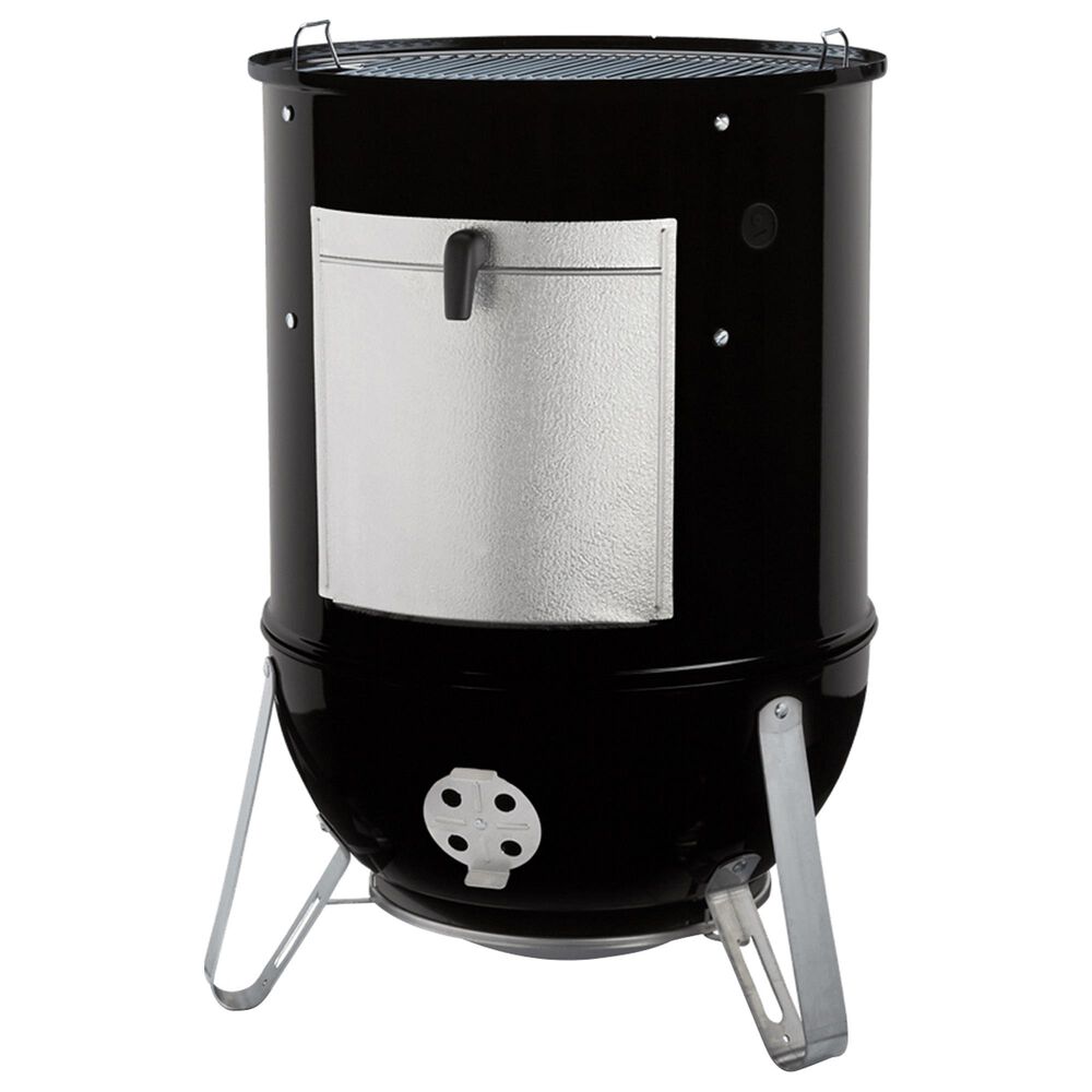 Weber 22&quot; Smokey Mountain Cooker Smoker in Black, , large
