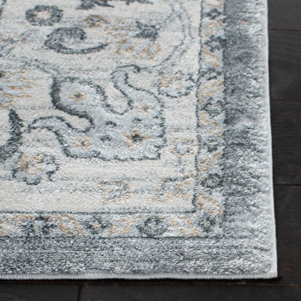Safavieh Isabella ISA940F 3&#39; x 5&#39; Gray and Cream Area Rug, , large