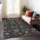 Dalyn Rug Company Wonderland WN31 3" x 5" Black Indoor/Outdoor Area Rug, , large