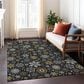 Dalyn Rug Company Wonderland WN31 3" x 5" Black Indoor/Outdoor Area Rug, , large