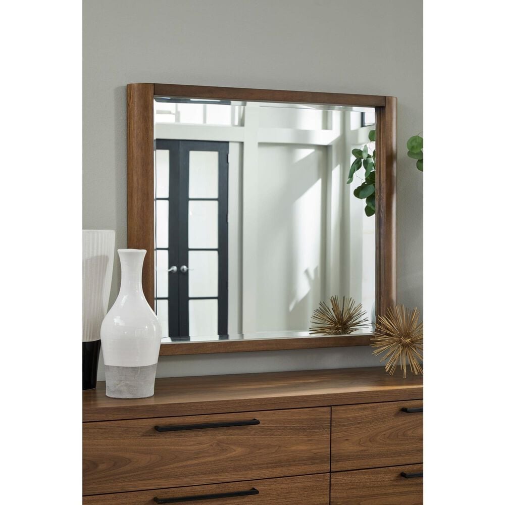 Urban Home Totes Wall or Dresser Mirror in English Walnut, , large
