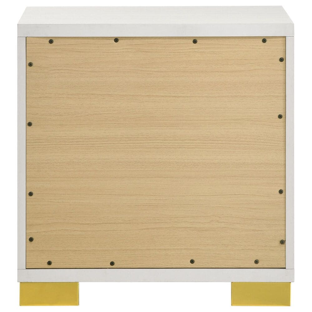 Pacific Landing Marceline 4-Piece King Bed Set in White, , large