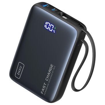 INIU Pocket Power 20000mAh Fast Charging Power Bank in Black, , large