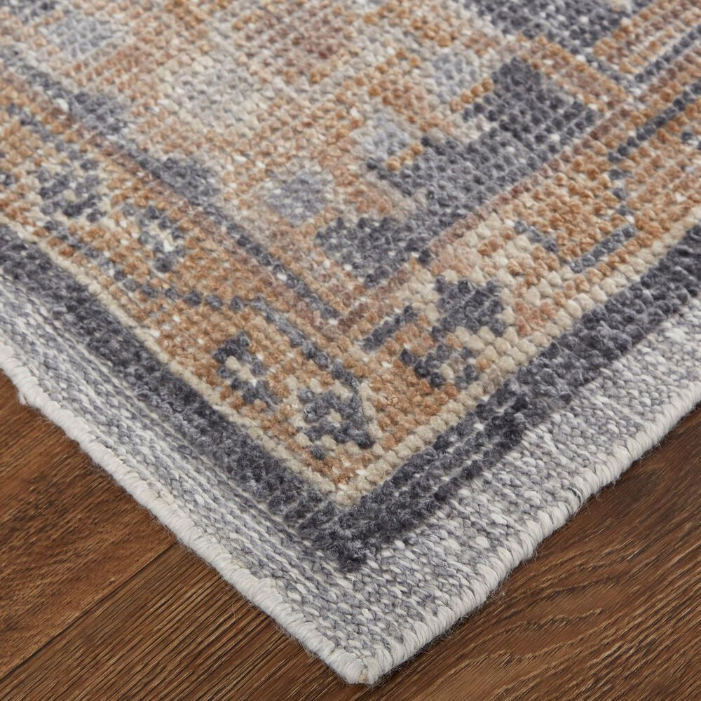 Feizy Wendover 3&#39;6&quot; x 5&#39;6&quot; Charcoal Area Rug, , large