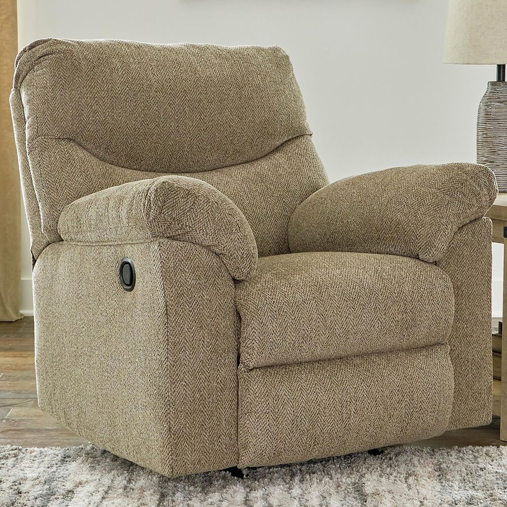 Ashley Alphons Manual Rocker Recliner in Briar, , large