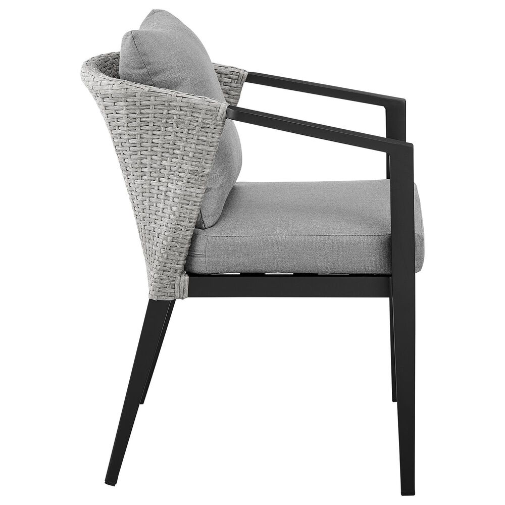 Blue River Aileen 7-Piece Patio Dining Table Set in Black and Grey, , large
