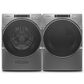 Whirlpool 7.4 Cu. Ft. Heat Pump Electric Dryer with Steam in Chrome Shadow, , large