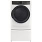 Electrolux 700 Series 4.5 Cu. Ft. Front Load Washer and 8.0 Cu. Ft. Gas Dryer Laundry Pair with Two Pedestals in Matte White, , large