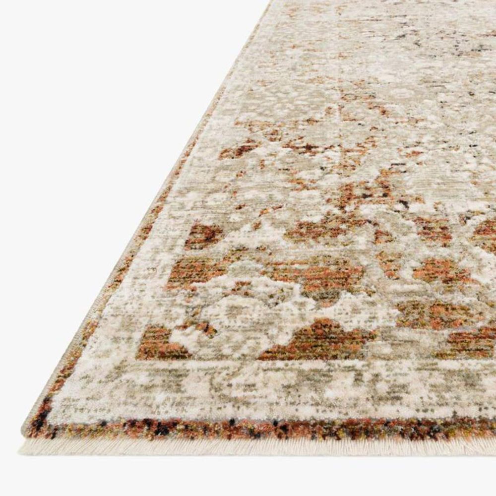 Loloi Theia THE-07 5&#39; x 8&#39; Natural and Rust, , large