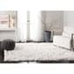 Safavieh Ocean Shag OCG101A 4" x 6" Ivory Area Rug, , large
