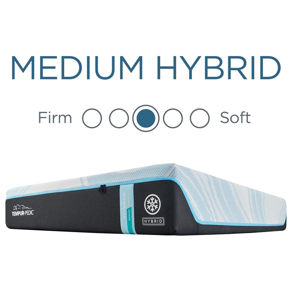 Tempur-Pedic ProBreeze 2.0 Medium Hybrid California King Mattress, , large