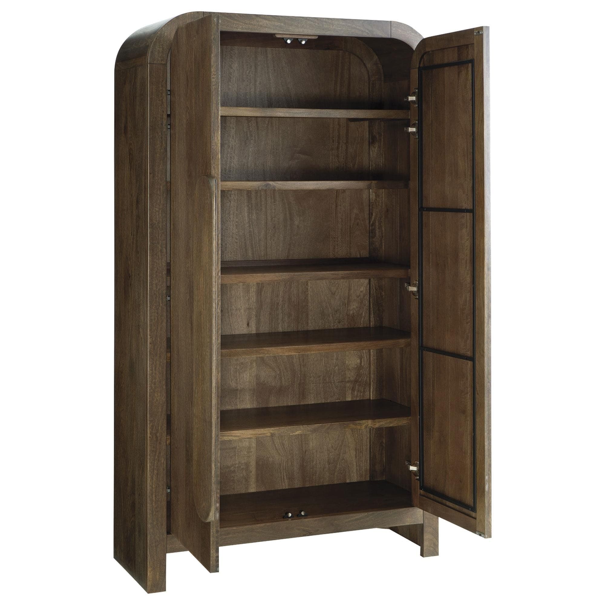 Ashley Thoren Accent Cabinet in Medium Brown