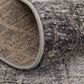 Feizy Kano 6"7" x 9"6" Black, Gray and Ivory Area Rug, , large