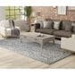 Feizy Belfort Oriental Gray 12" x 15" Area Rug, , large