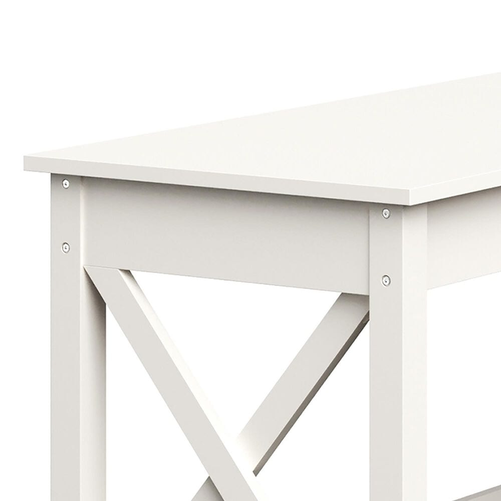 Timberlake L-Shaped Desk in White, , large