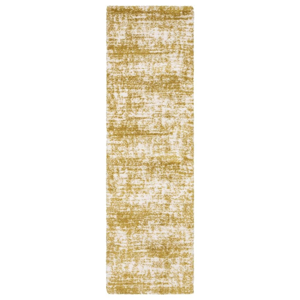 Oriental Weavers Galileo GAL10 Gold and Ivory 2"3" x 7"6" Runner, , large