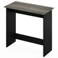 HOMLUX Modern Computer Desk in French Oak Grey and Black, , large