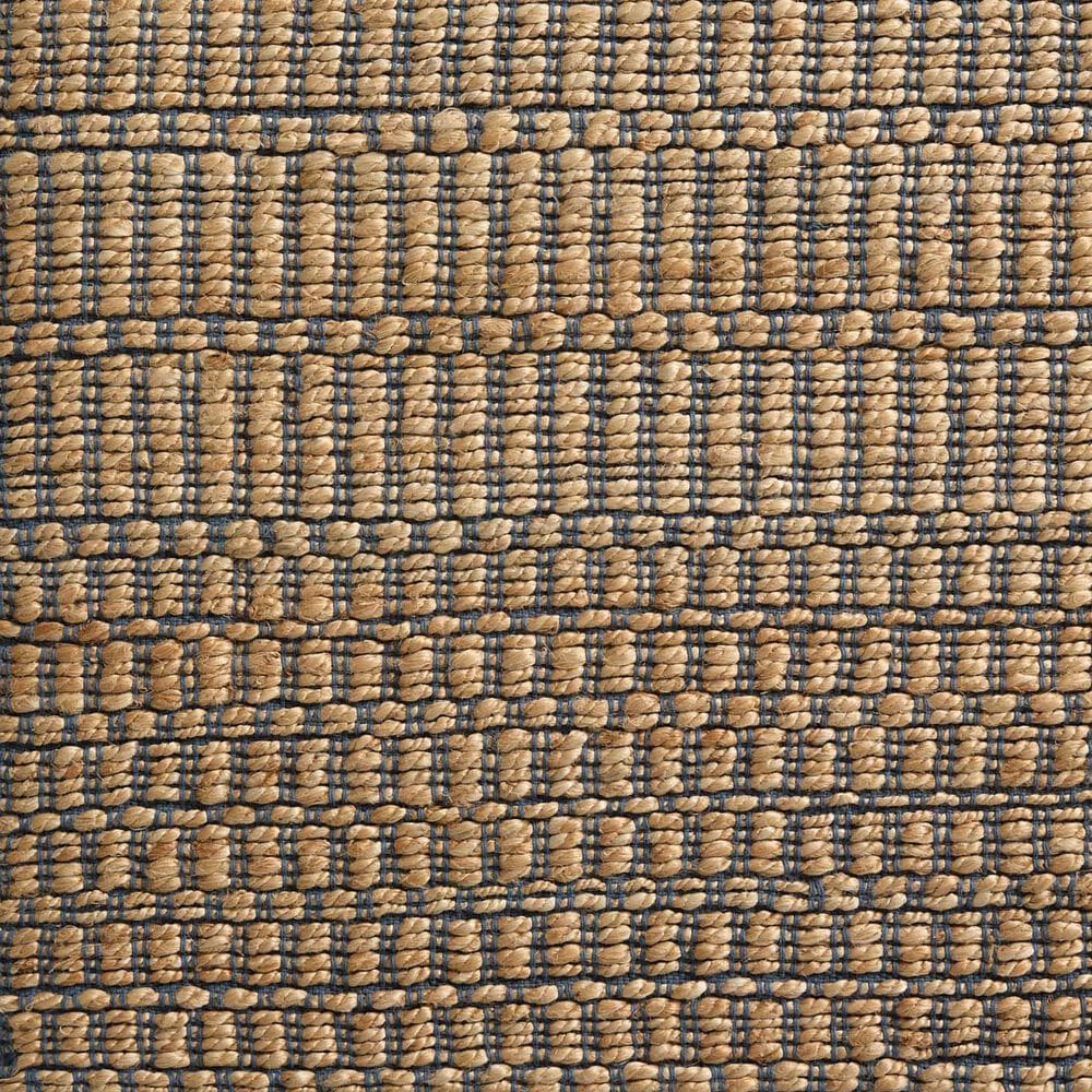Angela Rose Colton 4&#39; x 6&#39; Natural and Navy Area Rug, , large