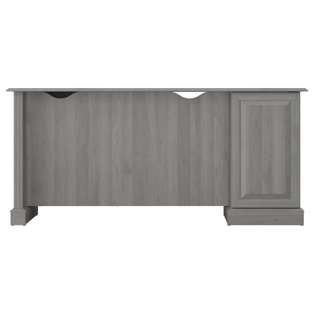 Bush Saratoga LShaped Computer Desk in Modern Gray Nebraska