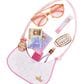 Disney Princess Trendsetter Shoulder Purse in Multicolor, , large