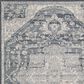 Central Oriental Melbourne Davante 5" x 7" Lagoon and Vanilla Area Rug, , large
