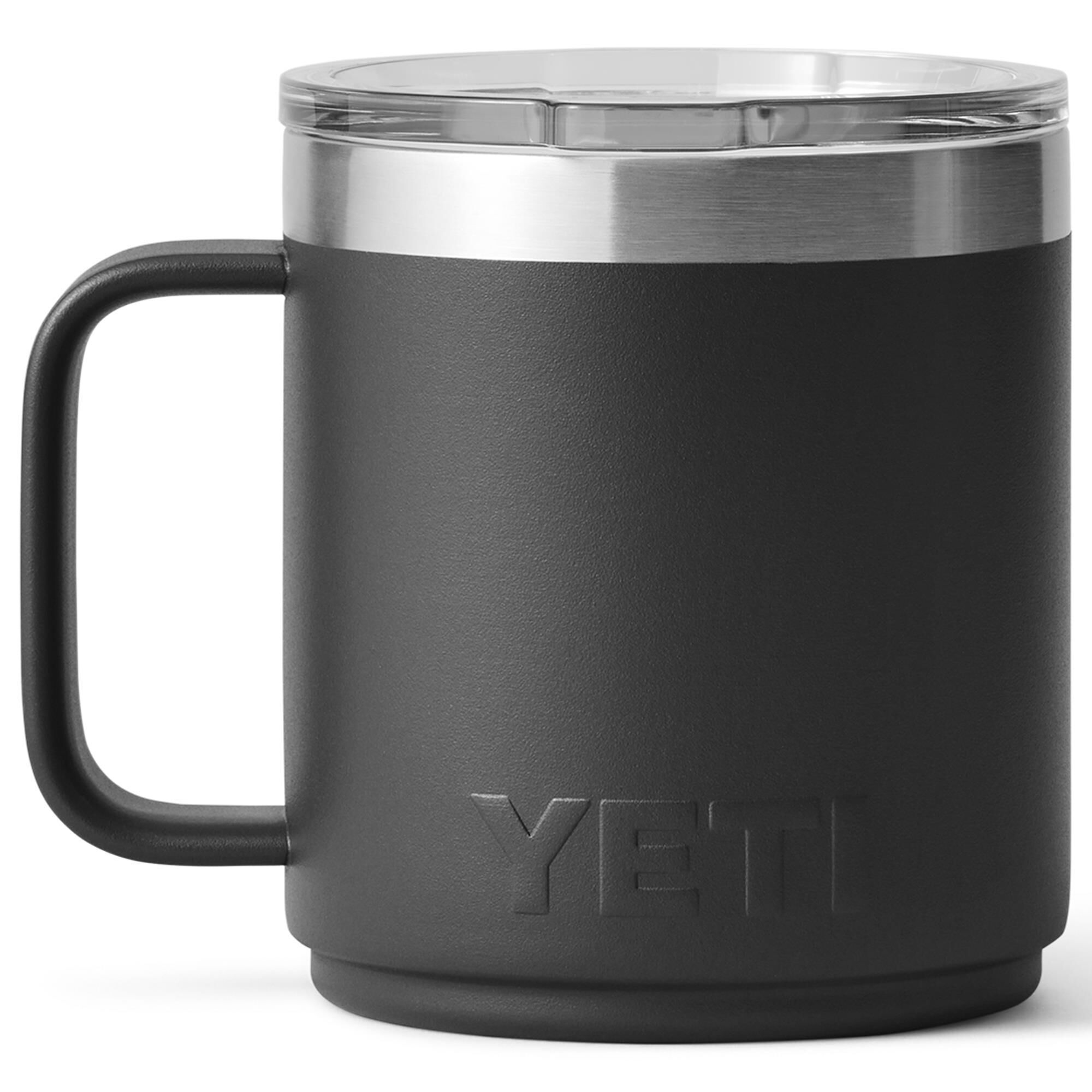 YETI Rambler 10 Oz CL Mug with MagSlider Lid in Black