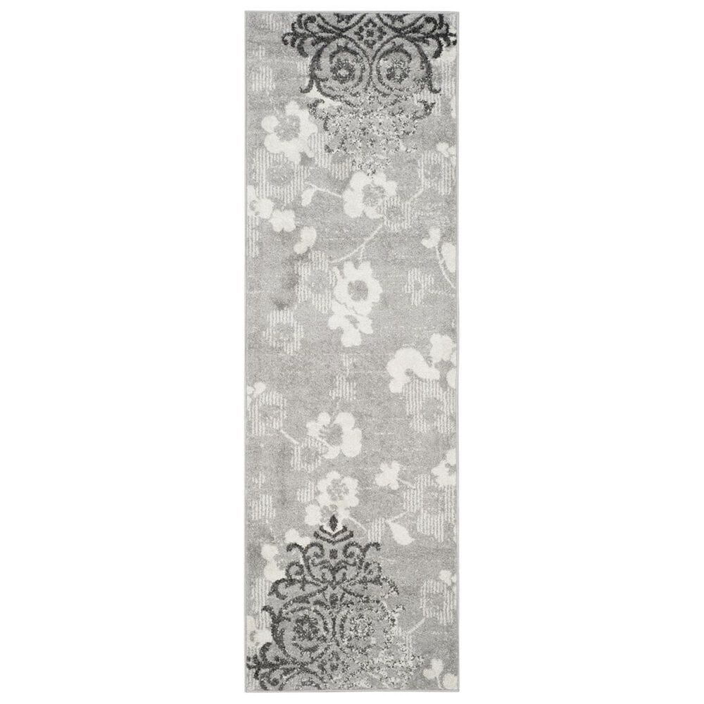 Safavieh Adirondack ADR114B-210 2"6" x 10" Silver/Ivory Runner, , large