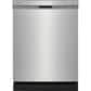 Frigidaire 3 Piece Kitchen Package with 22.3 Cu. Ft. 33" Standard Depth Side by Side Refrigerator, 30" Freestanding Gas Range with Quick Boil Burner, and 24" Built-In Dishwasher with MaxDry in Stainless Steel, , large