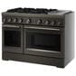 KitchenAid 6.3 Cu. Ft. Commercial-Style Dual Fuel Range in Black Ore, , large