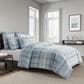 J. Queen New York Pascal 3-Piece Full/Queen Duvet Cover Set in Blue, , large