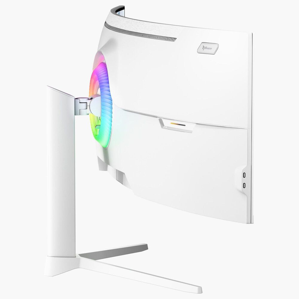 Arozzi Nova 49" Curved VA 165Hz Ultrawide Gaming Monitor in White, , large