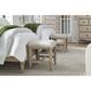 Riva Ridge Provence Vanity Button-Tufted Bench in Bisque Linen, , large