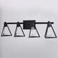 Vaxcel Ravenna 4-Light Bathroom Vanity in Matte Black, , large