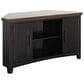 Radius Ashford 50" Corner Entertainment Center in Black and Brown, , large
