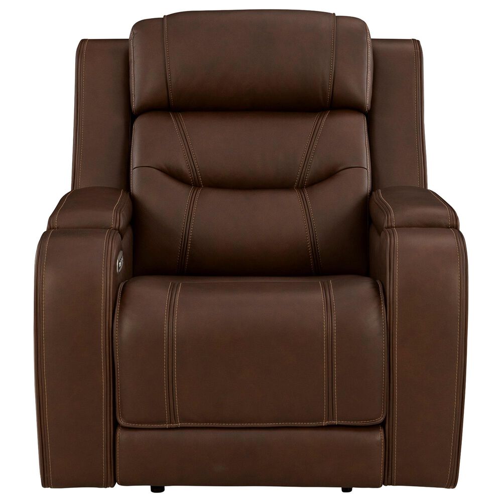 Ashley Knightington Power Recliner in Brown, , large