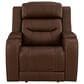 Ashley Knightington Power Recliner in Brown, , large