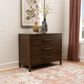 Linon Home Decor Wilcox 3-Drawer Dresser in Espresso, , large