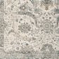 Surya Dresden White, Medium Gray, Gray, Light Slate, Denim and Mustard 2" x 2"11" Area Rug, , large